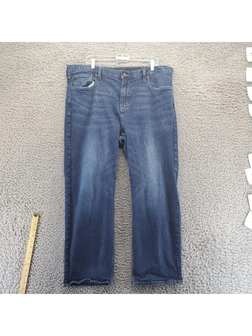 Old Navy Jeans Mens 42x32 Blue Classic Stretch Straight Fit Denim *Read*